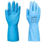 Manusi de lucru din latex captusite cu bumbac pentu industria alimentara (12 perechi) - Portwest AP75 Manusi de lucru din latex captusite cu bumbac pentu industria alimentara (12 perechi) - Portwest AP75