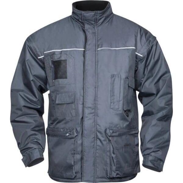 Geacă de lucru de iarnă impermeabilă, cu mâneci detașabile, interior din fleece și elemente reflectorizante - Ardon Lino