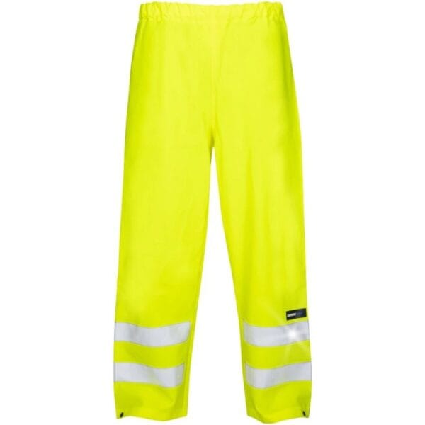 Pantaloni de lucru reflectorizanți, impermeabili, cu elastic în talie, rezistenți la vânt - Ardon Aqua