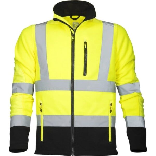 Polar de lucru reflectorizant din fleece cu întărituri rip-stop și detalii funcționale - Ardon Signal