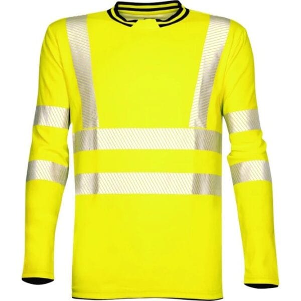 Tricou de lucru reflectorizant cu mânecă lungă și protecție UV - Ardon Signal