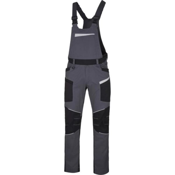 Salopetă de lucru cu pieptar, antistatică, bumbac, croială ergonomică 3D, fără componente metalice - Ardon REFIWAN