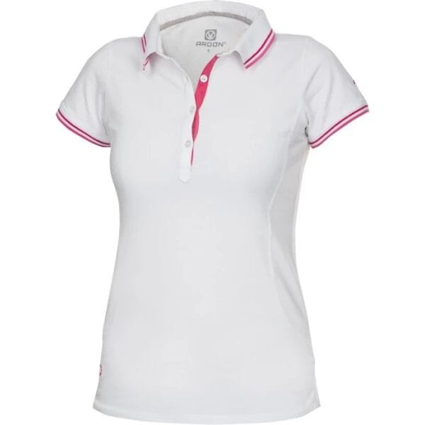 Tricou polo de damă, elastic și confortabil, din bumbac pieptănat - Ardon Floret