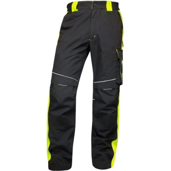 Pantaloni de lucru cu buzunare multifuncționale, întărituri și croială ergonomică - Ardon Neon