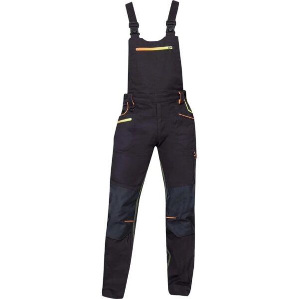 Salopetă de lucru cu pieptar din bumbac elastic cu croială Slim Fit - Ardon Creatron