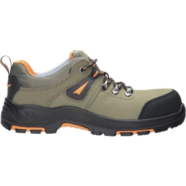 Pantofi de protecție S1P din piele nubuc, cu bombeu compozit, lamelă Kevlar și talpă rezistentă la 300°C – Ardon Grindlow