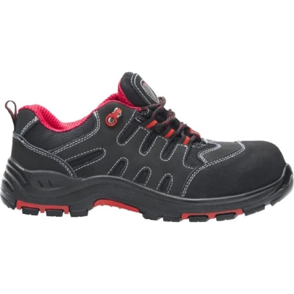 Pantofi de protecție S1P din piele nubuc, cu bombeu compozit, lamelă Kevlar și talpă rezistentă la 300°C – Ardon Forelow