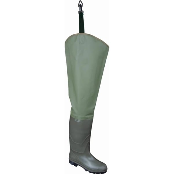 Cizme șold de pescuit, impermeabile, cu bretele ajustabile, fără bombeu – Ardon Thigh Waders OB