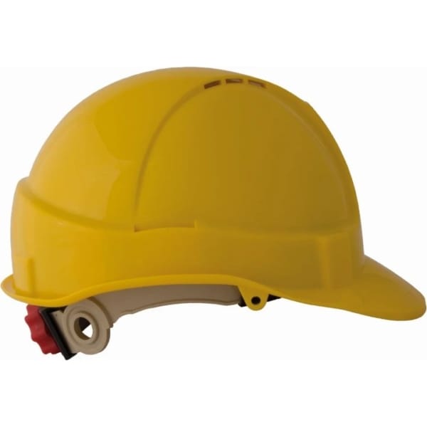 Cască de protecție ABS cu sistem de reglare rotativ, 6 puncte de prindere și ventilație – Ardon SH-1