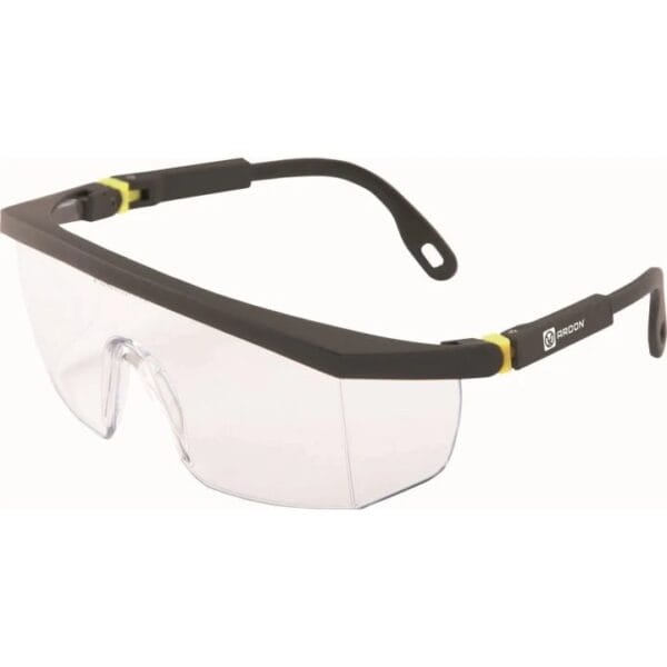 Ochelari de protecție transparenți, cu rame reglabile și confort ridicat – Ardon V10-000