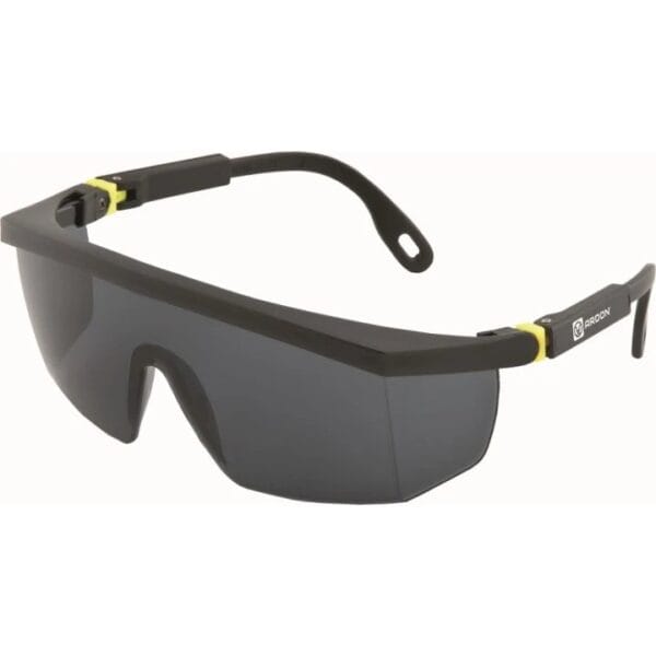 Ochelari de protecție clasici cu lentile fumurii, anti-aburire și UV – Ardon V10-100