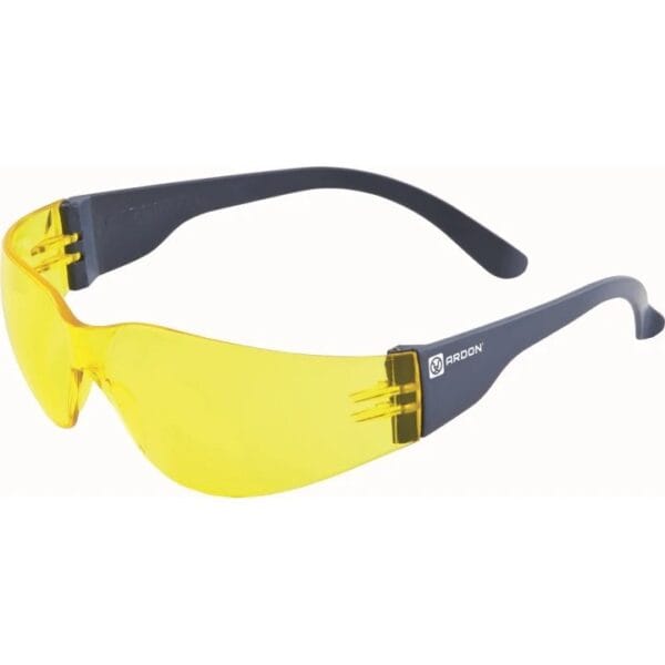 Ochelari de protecție galbeni, sportivi, ultra-ușori, cu design panoramic – Ardon V9300