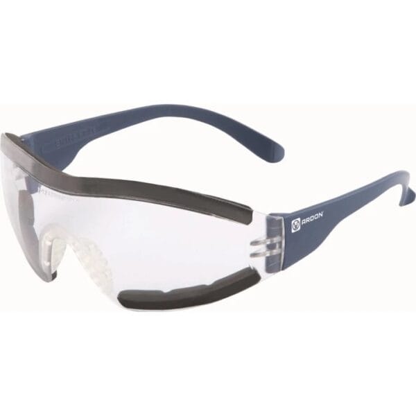 Ochelari de protecție transparenți, cu spumă EVA și punte nazală ventilată – Ardon M2000
