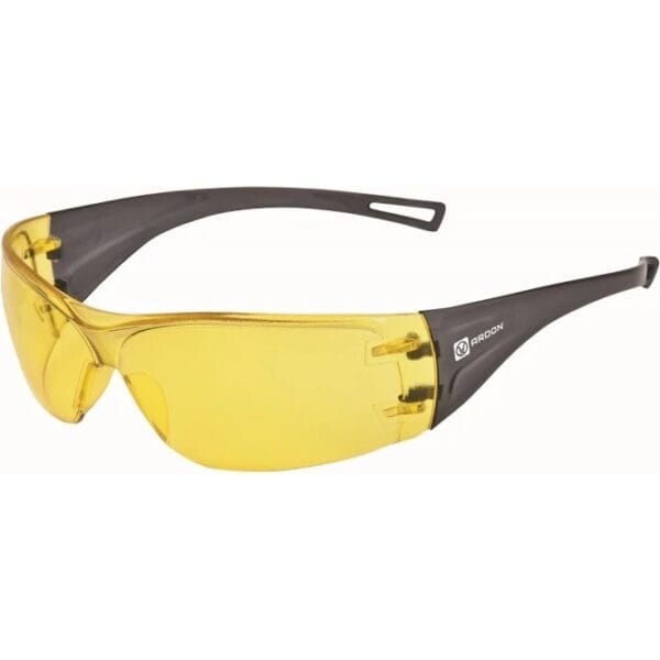 Ochelari de protecție galbeni, ultra-ușori, fără ramă, cu design panoramic – Ardon M5200