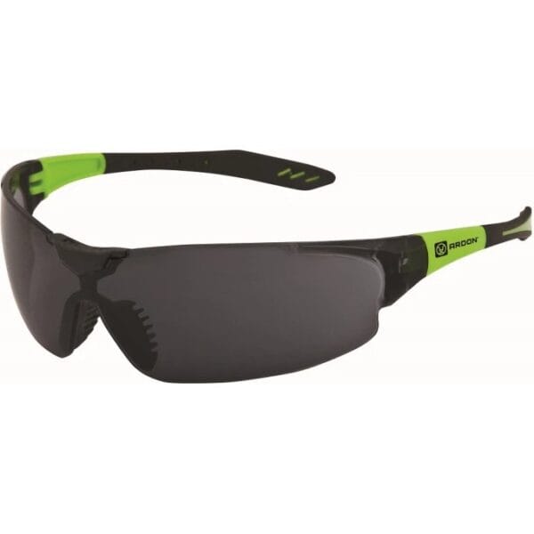 Ochelari de protecție fumurii, sportivi, cu punte nazală ventilată și brațe moi – Ardon M4100