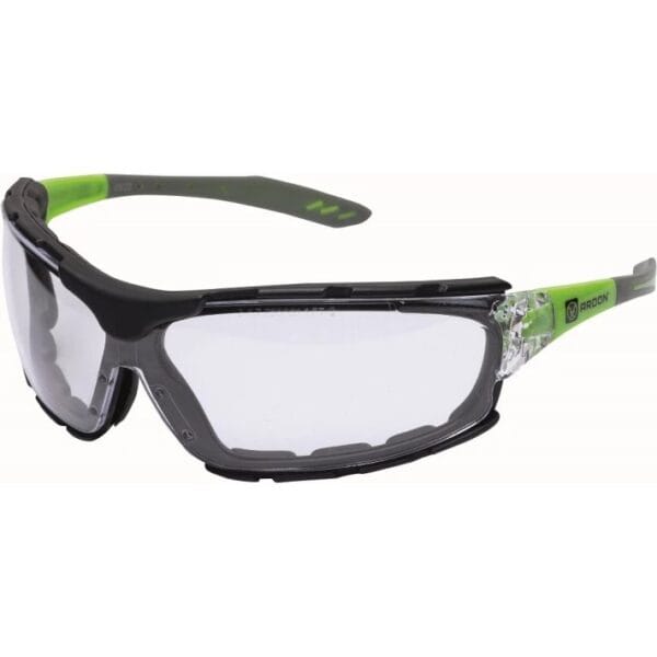 Ochelari de protecție transparenți, cu spumă EVA și confort sporit – Ardon M6000